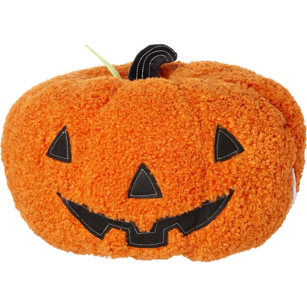 The Farmhouse Jack-O-Lantern Pumpkin Pillow
